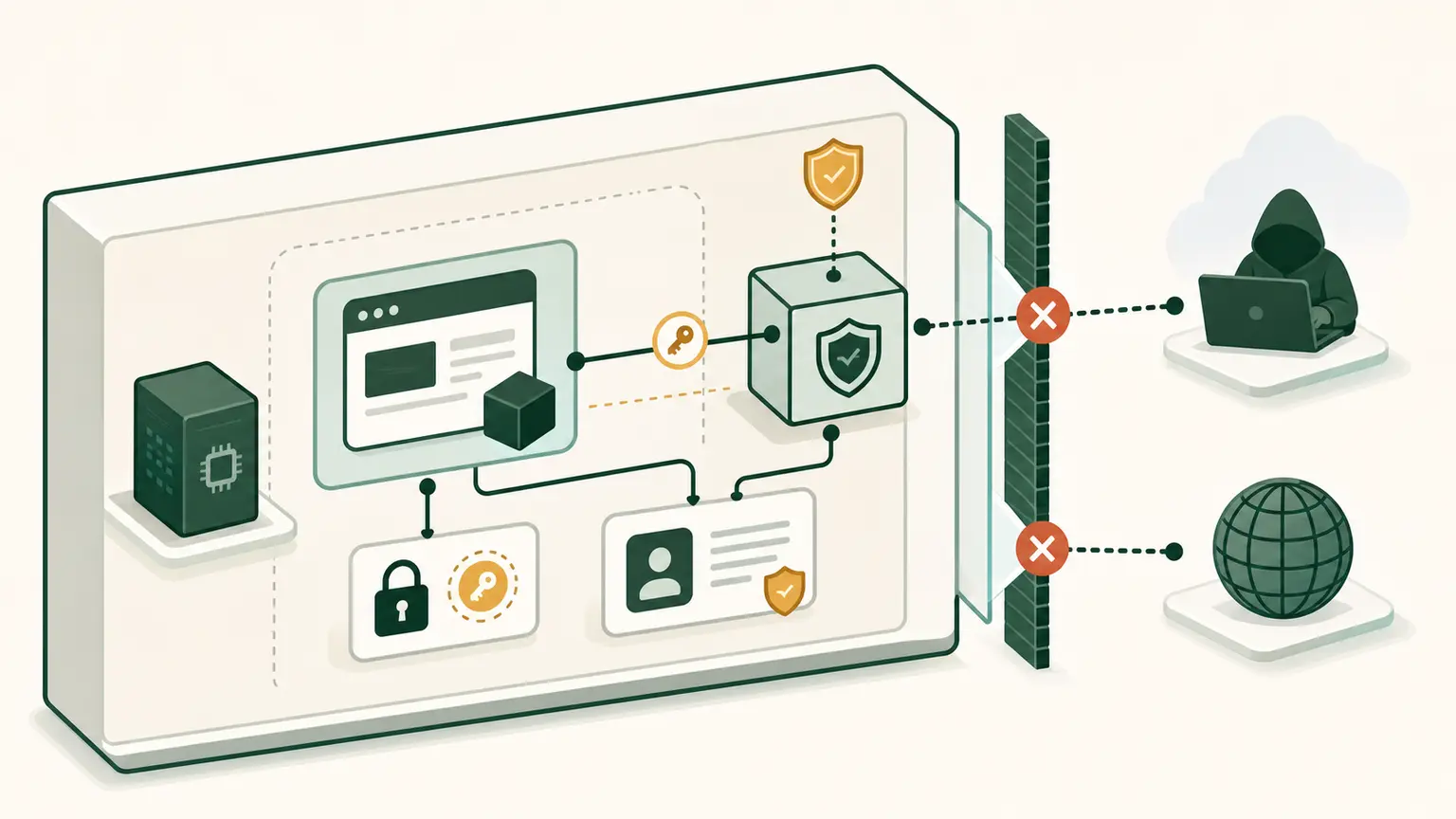 An EC2 workload requests an IMDSv2 token before retrieving instance metadata and temporary role credentials