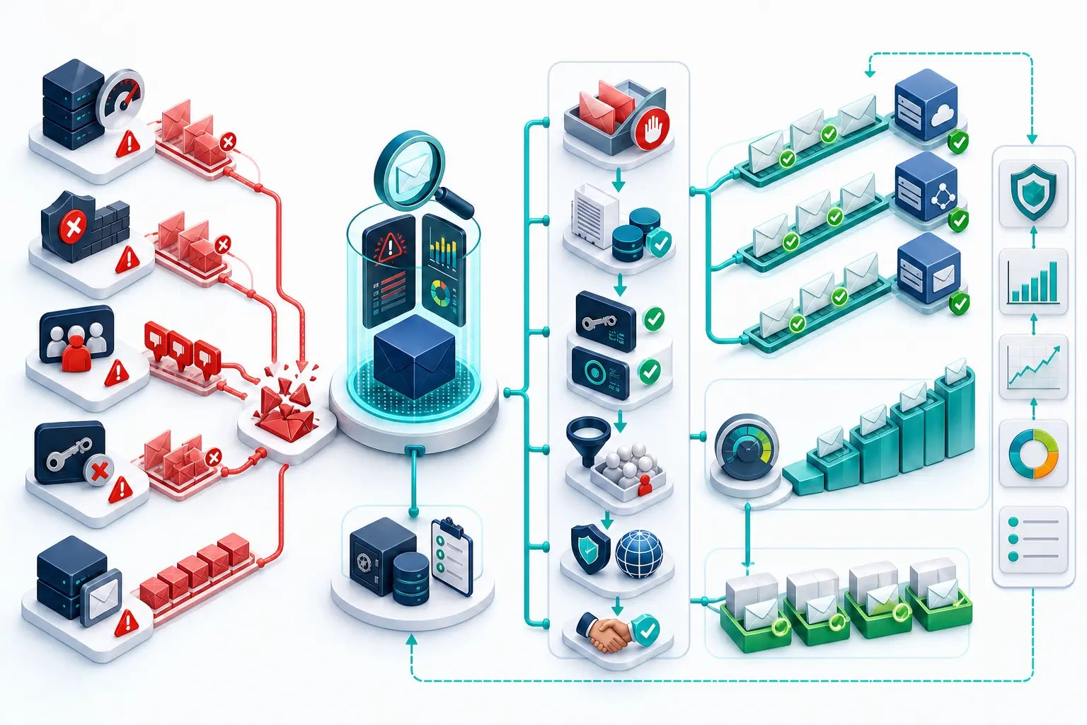 Deliverability Remediation technical workflow and complex test scenario