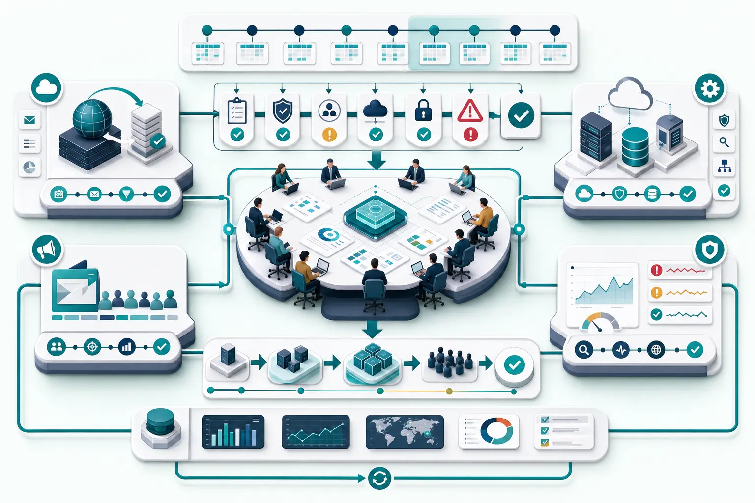 Ongoing Advisory Support technical workflow and complex test scenario